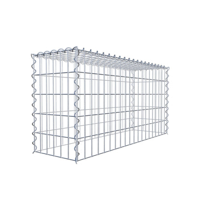 Påväxt gabion typ 3 100 cm x 50 cm x 30 cm (L x H x D), maskstorlek 5 cm x 10 cm, spiral