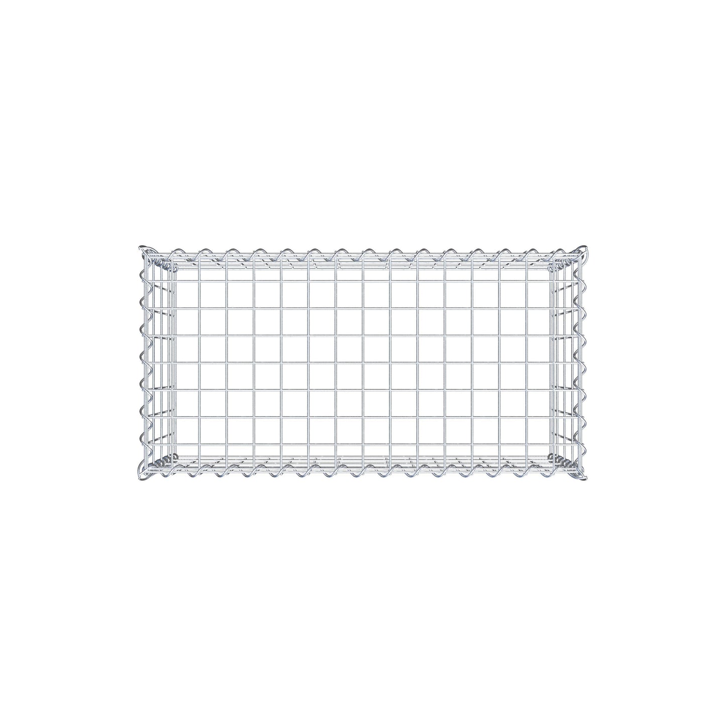 Gavión adicional tipo 3 80 cm x 40 cm x 40 cm (L x A x P), malla 5 cm x 10 cm, en espiral