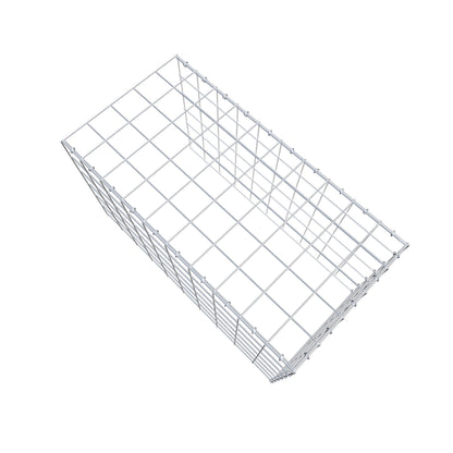 Fourche rapportée type 4 100 cm x 60 cm x 50 cm (L x H x P), mailles 10 cm x 10 cm, anneau C