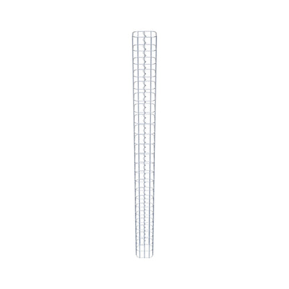 Gabionensäule eckig 17 cm x 17 cm, 230 cm Höhe, MW 5 cm x 10 cm