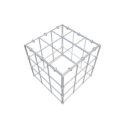 Extra gabion typ 3 30 cm x 30 cm x 30 cm (L x H x D), maskstorlek 10 cm x 10 cm, C-ring