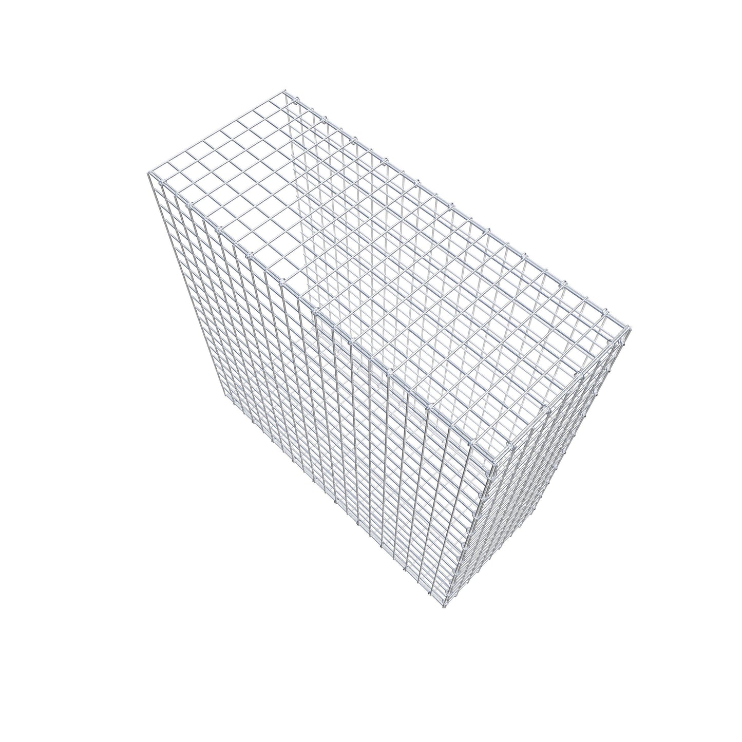 Gavión adicional tipo 2 100 cm x 100 cm x 40 cm (L x A x P), malla 5 cm x 5 cm, anillo en C