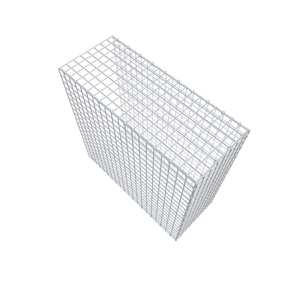 Gavión adicional tipo 2 100 cm x 100 cm x 40 cm (L x A x P), malla 5 cm x 5 cm, anillo en C