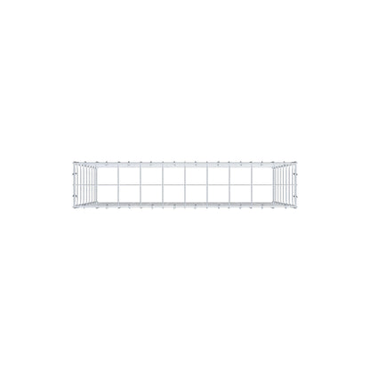 Fourche rapportée type 3 100 cm x 80 cm x 20 cm (L x H x P), mailles 10 cm x 10 cm, anneau C