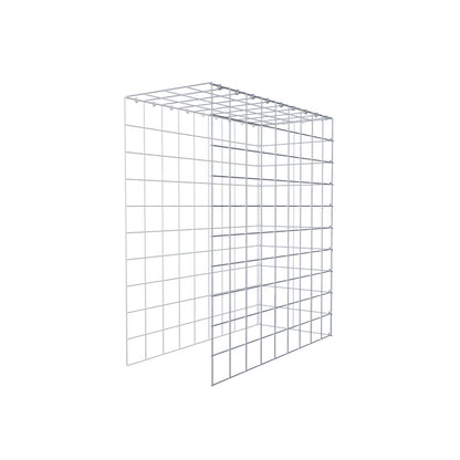 Fourche rapportée type 4 100 cm x 90 cm x 40 cm (L x H x P), mailles 10 cm x 10 cm, anneau C