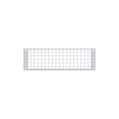 Anbaugabione Typ 3 100 cm x 40 cm x 30 cm (L x H x T), Maschenweite 5 cm x 5 cm, C-Ring