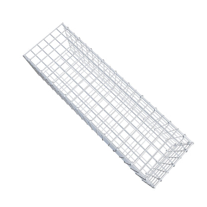 Mounted gabion type 2 100 cm x 30 cm x 30 cm (L x H x D), mesh size 5 cm x 5 cm, C-ring