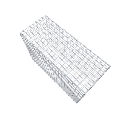 Gabião 100 cm x 70 cm x 40 cm (C x A x P), malhagem 5 x 5 cm, anel espiral