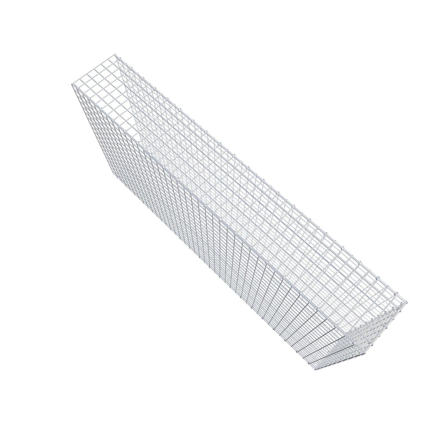 Gabião tipo 2 200 cm x 100 cm x 30 cm (C x A x P), malhagem 5 cm x 5 cm, anel C