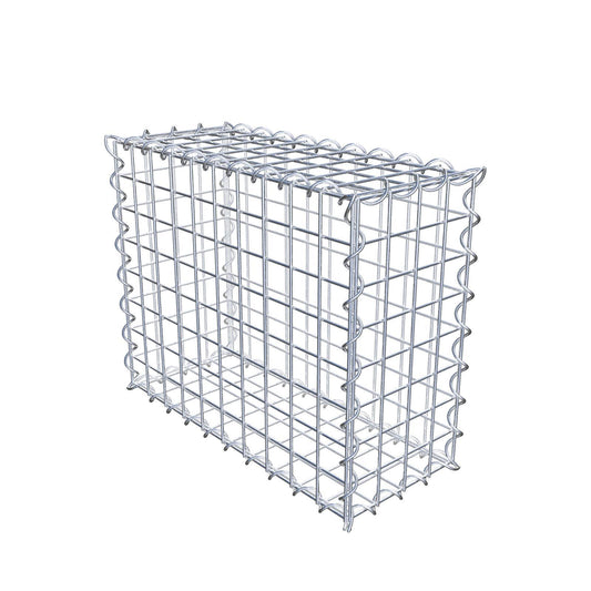 Gabion 50 cm x 40 cm x 20 cm (L x H x D), mesh size 5 cm x 5 cm, spiral