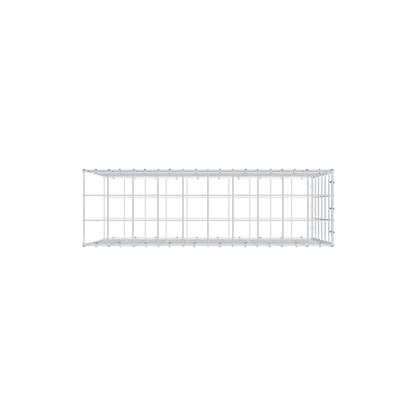 Gabião Tipo 2 100 cm x 60 cm x 30 cm (C x A x P), malhagem 10 cm x 10 cm, anel C