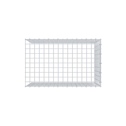 Fourche rapportée type 4 80 cm x 50 cm x 50 cm (L x H x P), mailles 5 cm x 5 cm, anneau C