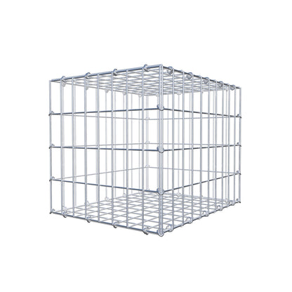 Gabion 50 cm x 40 cm x 40 cm (L x H x D), maskestørrelse 5 cm x 10 cm, C-ring
