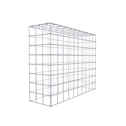 Fourche rapportée type 3 100 cm x 80 cm x 30 cm (L x H x P), mailles 10 cm x 10 cm, anneau C