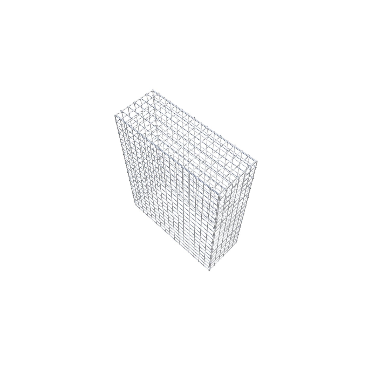 Anbaugabione Typ 3 100 cm x 80 cm x 30 cm (L x H x T), Maschenweite 5 cm x 5 cm, C-Ring