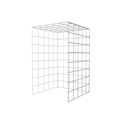 Fourche rapportée type 4 80 cm x 50 cm x 50 cm (L x H x P), mailles 10 cm x 10 cm, anneau C