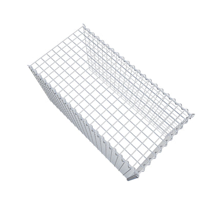 Opvokset gabion type 4 100 cm x 60 cm x 50 cm (L x H x D), maskestørrelse 5 cm x 5 cm, spiral