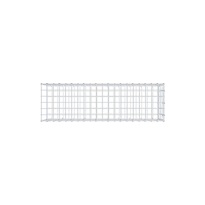 Gavión complementario tipo 2 100 cm x 30 cm x 30 cm, malla 5 cm x 10 cm, anillo en C
