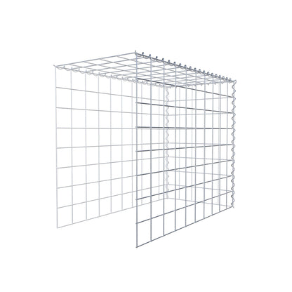 Anbaugabione Typ 4 100 cm x 80 cm x 50 cm (L x H x T), Maschenweite 10 cm x 10 cm, Spirale