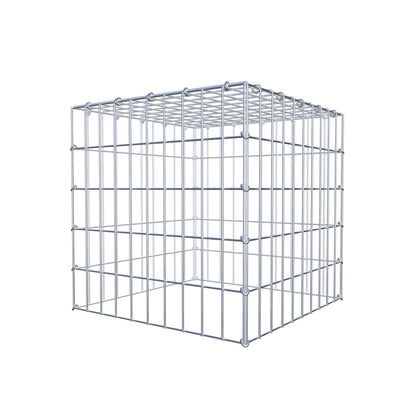 Gabião tipo 3 50 cm x 50 cm x 50 cm (C x A x P), malhagem 5 cm x 10 cm, anel C