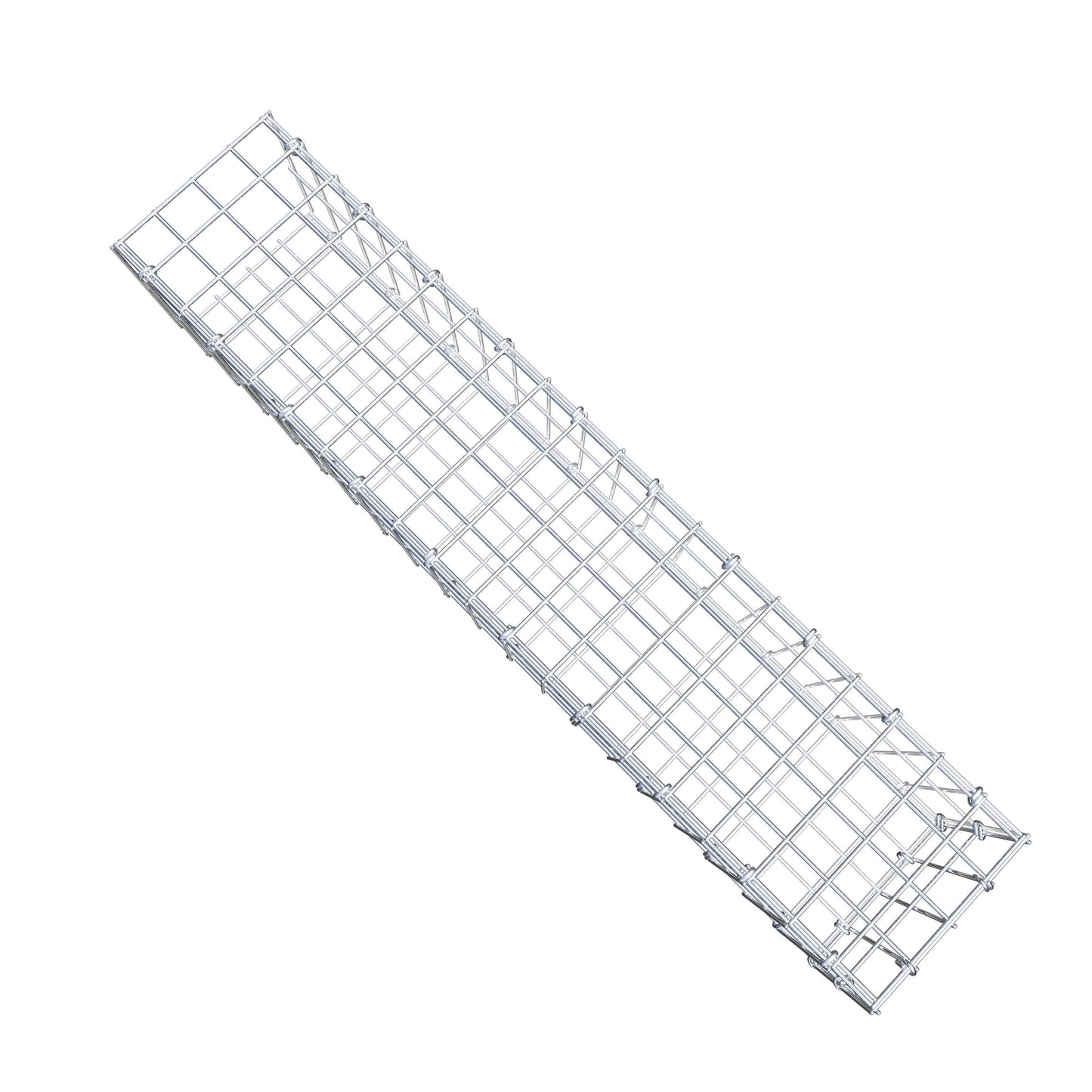 Gavión complementario tipo 2 100 cm x 20 cm x 20 cm, malla 5 cm x 10 cm, anillo en C