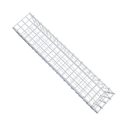 Gavión complementario tipo 2 100 cm x 20 cm x 20 cm, malla 5 cm x 10 cm, anillo en C