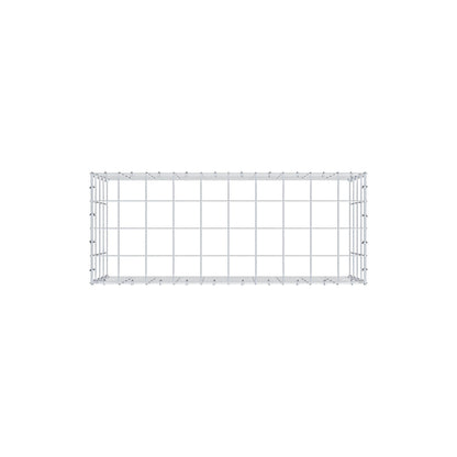 Typ 3 påbyggnadsgabion 100 cm x 40 cm x 40 cm (L x H x D), maskstorlek 10 cm x 10 cm, C-ring