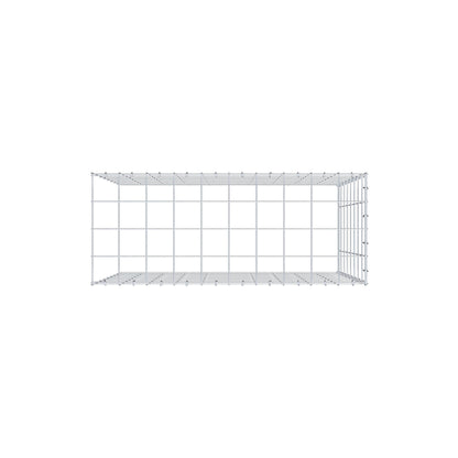 Anbaugabione Typ 4 100 cm x 80 cm x 40 cm (L x H x T), Maschenweite 10 cm x 10 cm, C-Ring