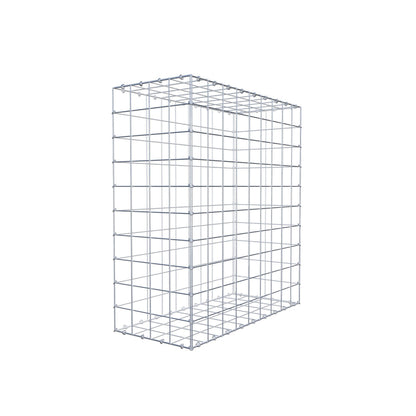 Gabião 100 cm x 90 cm x 40 cm (C x A x P), malhagem 10 cm x 10 cm, anel C