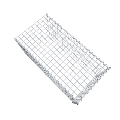 Gabião tipo 4 100 cm x 50 cm x 50 cm (C x A x P), malhagem 5 cm x 10 cm, espiral