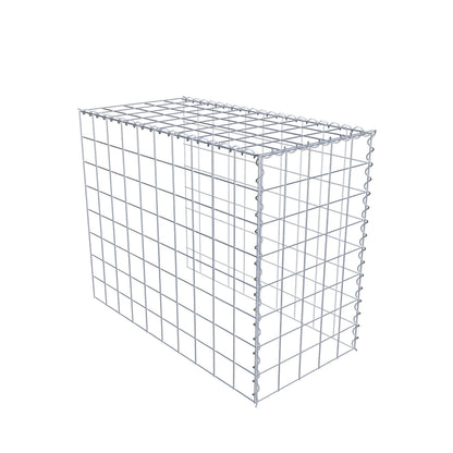 Anbaugabione Typ 4 100 cm x 80 cm x 50 cm (L x H x T), Maschenweite 10 cm x 10 cm, Spirale