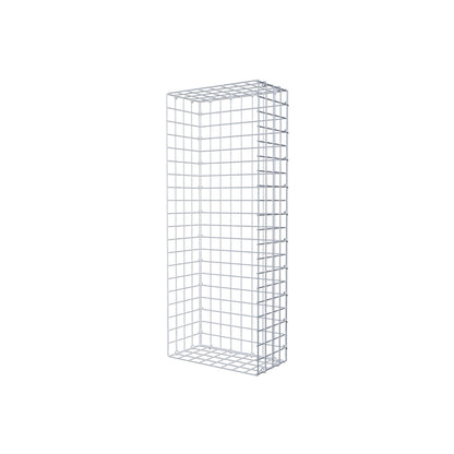 Anbaugabione Typ 2 100 cm x 20 cm x 40 cm (L x H x T), Maschenweite 5 cm x 5 cm, C-Ring