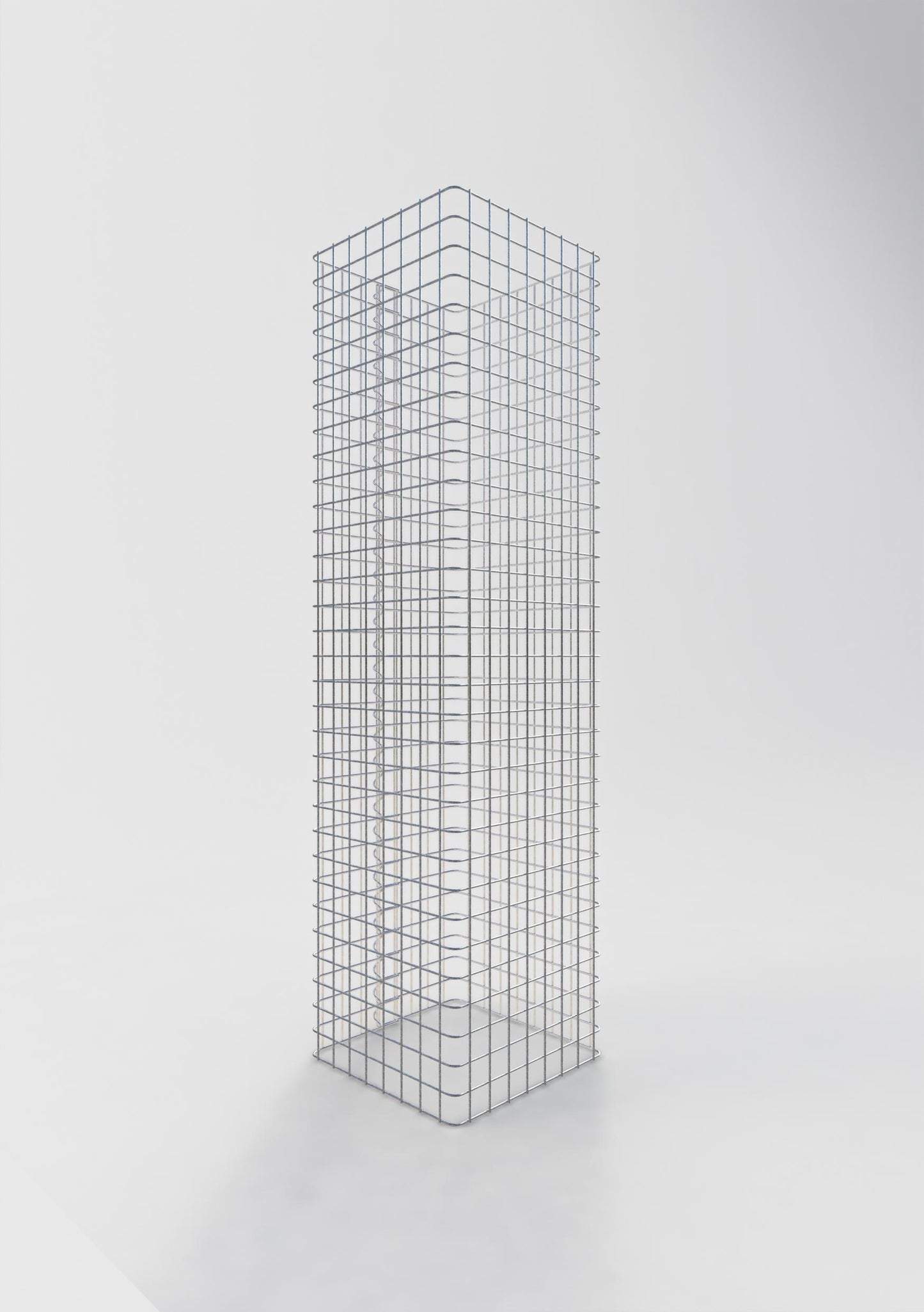 Schanskorfzuil 42 x 42 cm MW 5 x 5 cm vierkant