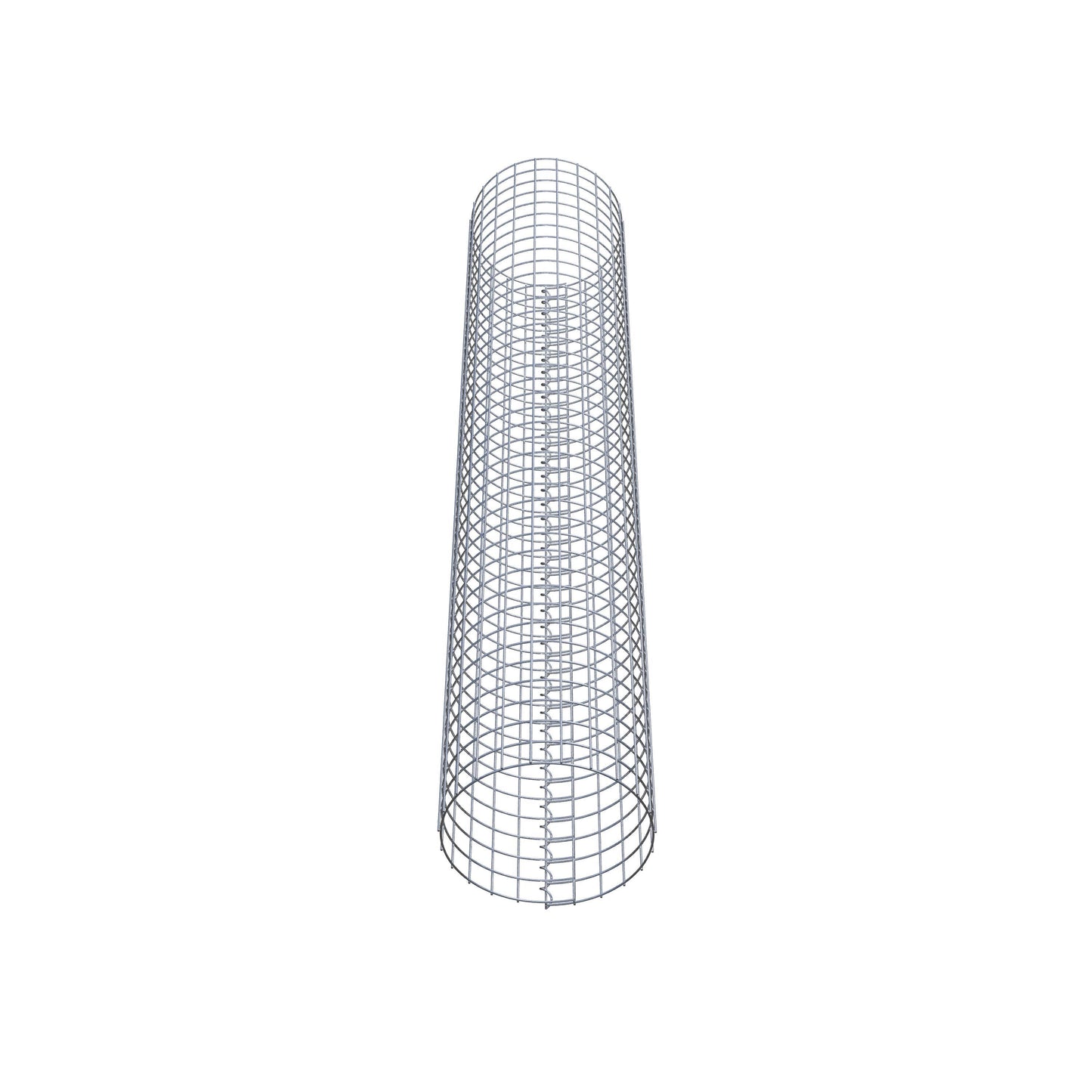 Gabionensäule rund 37 cm Durchmesser, 200 cm Höhe, Maschenweite 5 cm x 5 cm