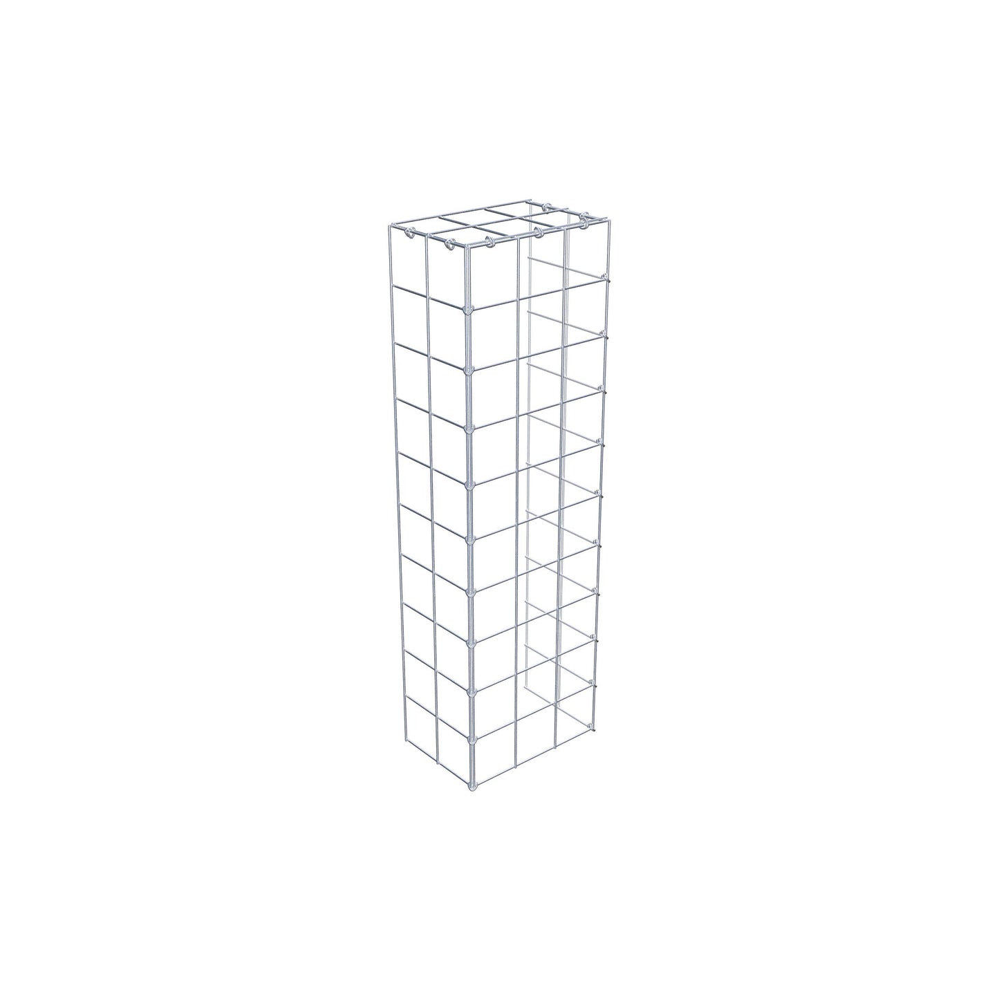 Anbaugabione Typ 4 100 cm x 20 cm x 30 cm (L x H x T), Maschenweite 10 cm x 10 cm, C-Ring