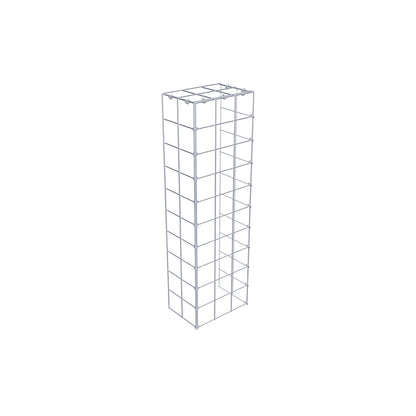 Anbaugabione Typ 4 100 cm x 20 cm x 30 cm (L x H x T), Maschenweite 10 cm x 10 cm, C-Ring