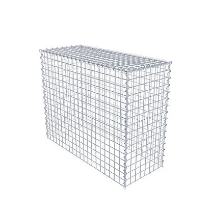 Gavión complementario tipo 3 100 cm x 80 cm x 40 cm (L x A x P), malla 5 cm x 5 cm, espiral