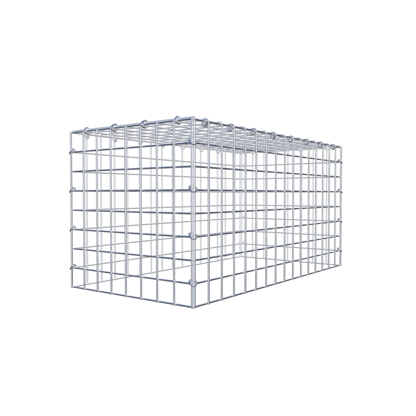 Pile aggiuntivo tipo 3 80 cm x 40 cm x 40 cm (L x H x P), maglia 5 cm x 5 cm, anello a C