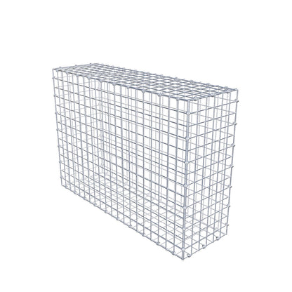Gabbione 100 cm x 70 cm x 30 cm (L x H x P), maglia 5 x 5 cm, anello a spirale