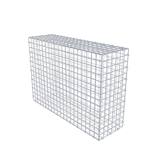 Gabião 100 cm x 70 cm x 30 cm (C x A x P), malhagem 5 x 5 cm, anel espiral