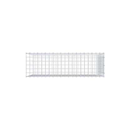 Gabbione fissabile tipo 2 100 cm x 60 cm x 30 cm (L x H x P), maglia 5 cm x 5 cm, anello a C