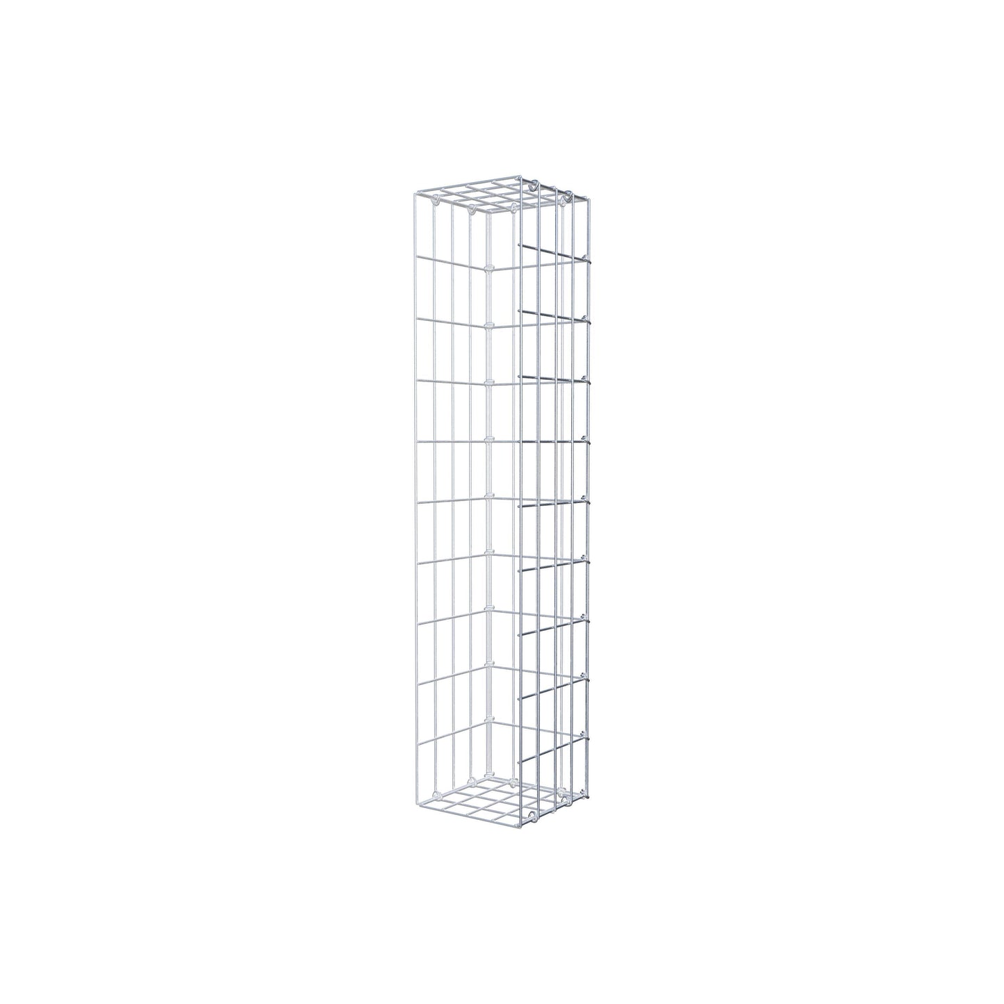 Gavión complementario tipo 2 100 cm x 20 cm x 20 cm, malla 5 cm x 10 cm, anillo en C