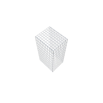 Anbaugabione Typ 4 100 cm x 50 cm x 40 cm (L x H x T), Maschenweite 5 cm x 10 cm, C-Ring