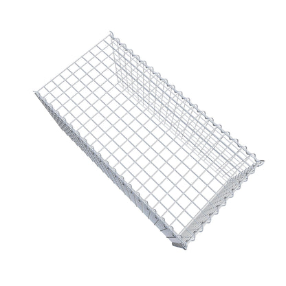 Gavión complementario tipo 4 100 cm x 50 cm x 50 cm (L x A x P), malla 5 cm x 5 cm, espiral