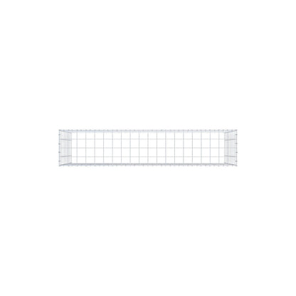 Gabião Tipo 3 200 cm x 100 cm x 40 cm (C x A x P), malhagem 10 cm x 10 cm, anel C