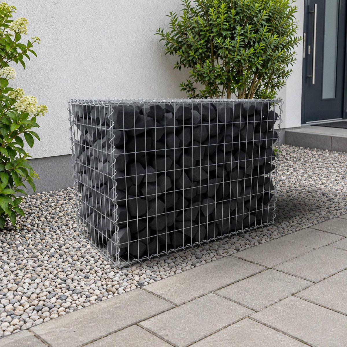 Gabion 100 cm x 70 cm x 50 cm (L x H x D), mesh size 5 cm x 10 cm, spiral