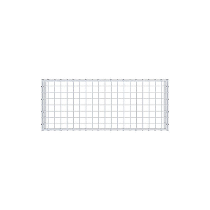 Anbaugabione Typ 3 100 cm x 20 cm x 40 cm (L x H x T), Maschenweite 5 cm x 5 cm, C-Ring