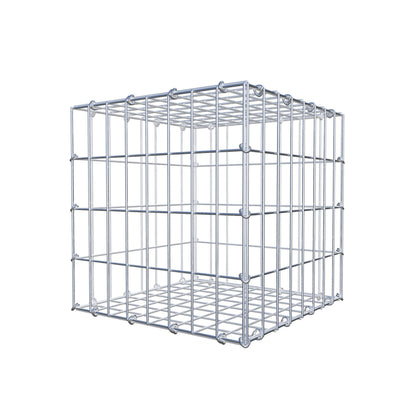 Gabion 40 cm x 40 cm x 40 cm (L x H x D), maskestørrelse 5 cm x 10 cm, C-ring