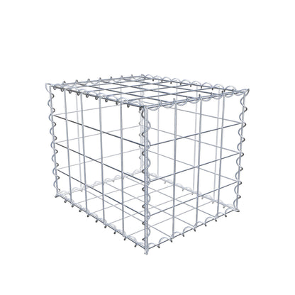Gabion 50 cm x 40 cm x 40 cm (L x H x D), mesh size 10 cm x 10 cm, spiral