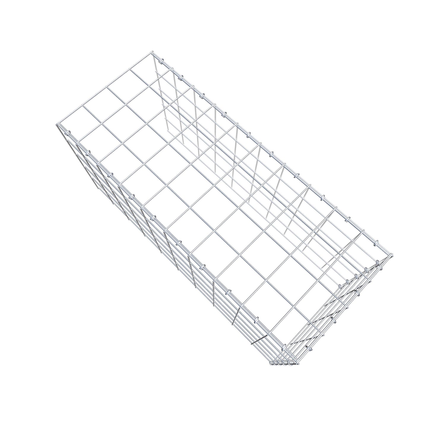 Fourche rapportée type 4 100 cm x 50 cm x 40 cm (L x H x P), mailles 10 cm x 10 cm, anneau C
